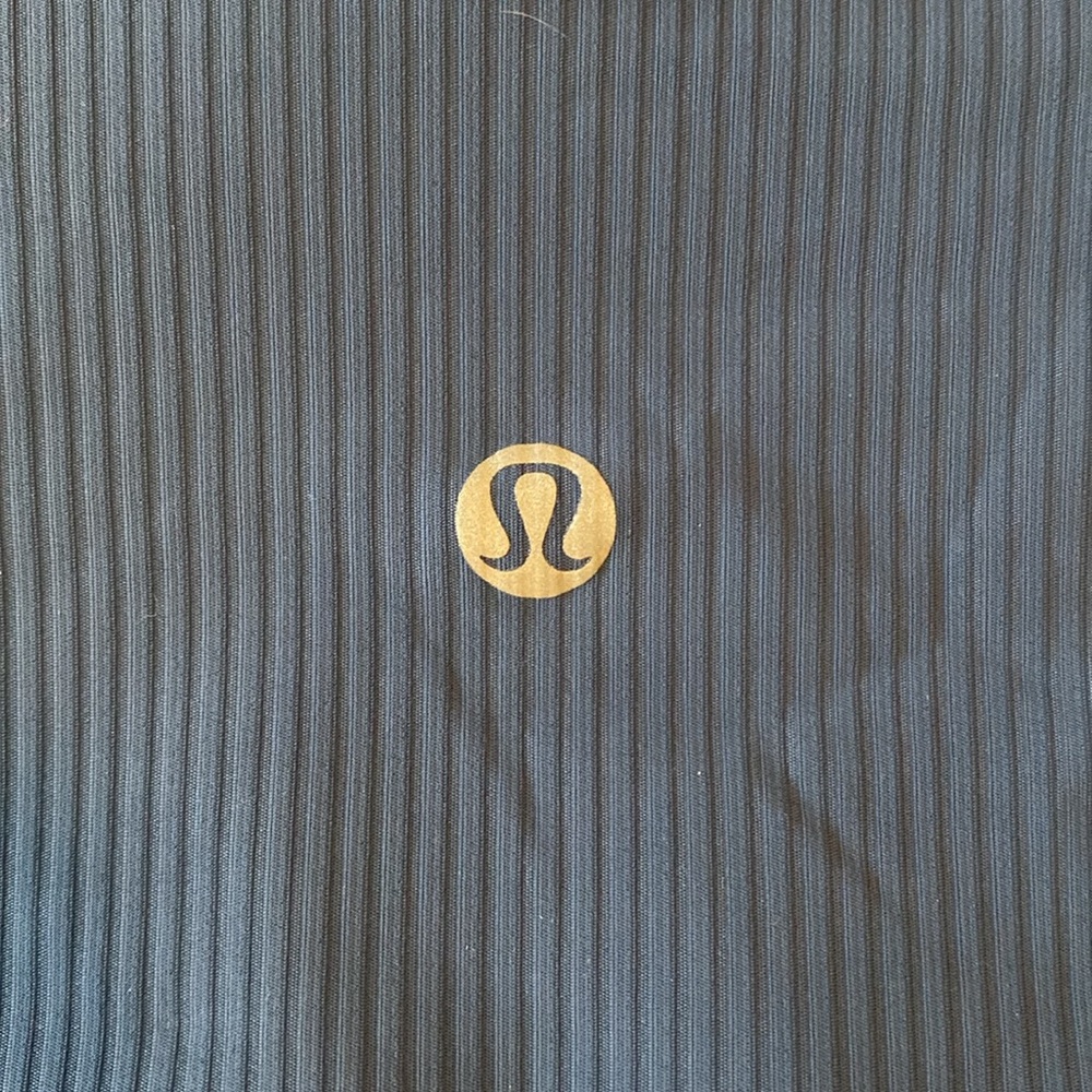 ❤️ Lululemon Like a Cloud Ribbed Longline Bra Size 8 Pitch Blue NWOT - Picture 3 of 7